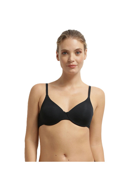 DIM DIM INVISIBLE UNDERWIRE FULL CUP BRA - Dámská podprsenka s kosticí - černá