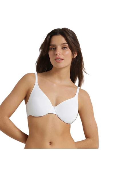 DIM DIM INVISIBLE UNDERWIRE FULL CUP BRA - Dámská podprsenka s kosticí - bílá