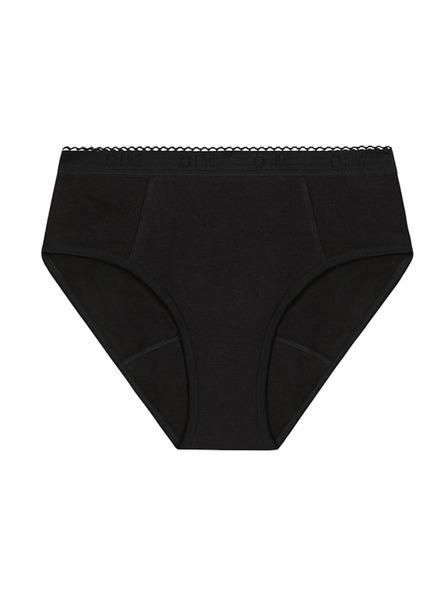 DIM DIM OCS MENSTRUAL KIDS SLIP - Dívčí menstruační kalhotky - černá
