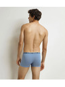 DIM DIM GOTS COTTON STRETCH BOXER 3x - Pánské boxerky z bio bavlny 3ks -  šedá - modrá - černá