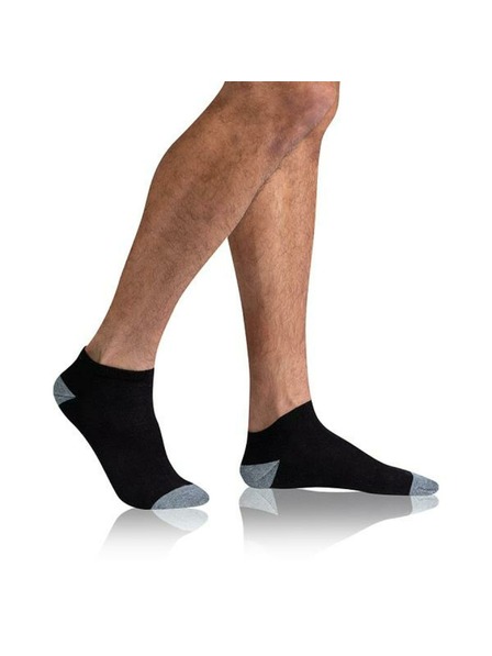 Bellinda SPORT MEN IN-SHOE 3x - Pánské kotníkové ponožky 3 páry - černá
