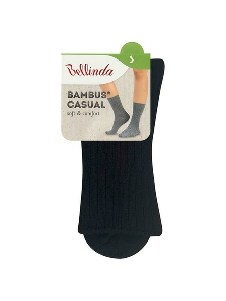 Bellinda BAMBUS CASUAL SOCKS - Zimní bambusové ponožky - černá