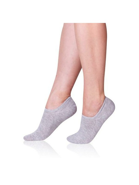 Bellinda BAMBUS SNEAKER SOCKS - Dámské ponožky invisible - šedá