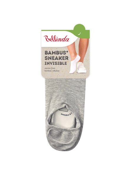 Bellinda BAMBUS SNEAKER SOCKS - Dámské ponožky invisible - šedá