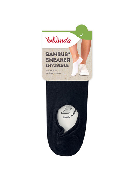 Bellinda BAMBUS SNEAKER SOCKS - Dámské ponožky invisible - černá
