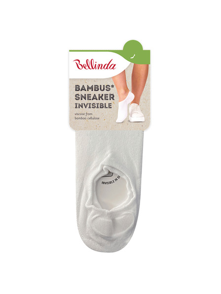 Bellinda BAMBUS SNEAKER SOCKS - Dámské ponožky invisible - bílá