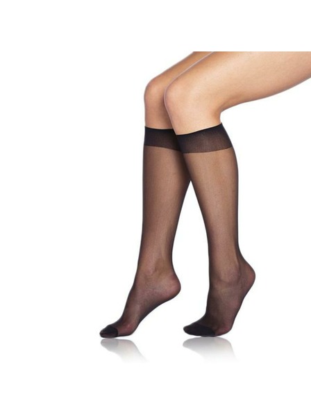 Bellinda DIE PASST KNEE-HIGHS 20 DEN - Dámské matné silonkové podkolenky - černá