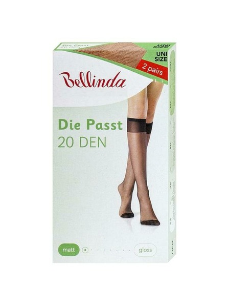 Bellinda DIE PASST KNEE-HIGHS 20 DEN - Dámské matné silonkové podkolenky - amber