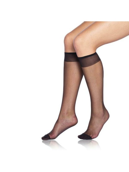 Bellinda FLY KNEE HIGHS 15 DEN - Silonkové podkolenky - černá