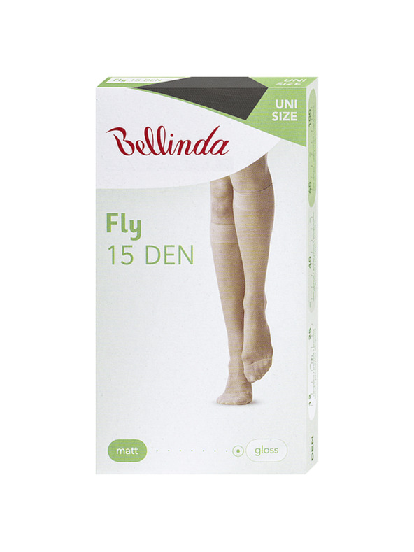 Bellinda FLY KNEE HIGHS 15 DEN - Silonkové podkolenky - černá