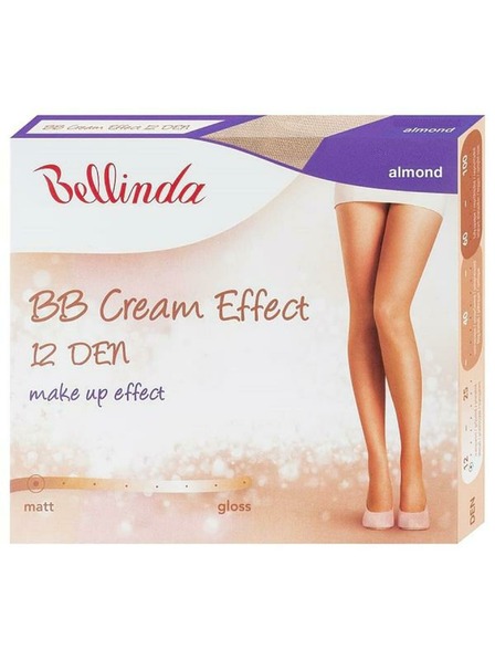 Bellinda BB CREAM 12 DEN - BB cream punčochy s make up efektem - almond