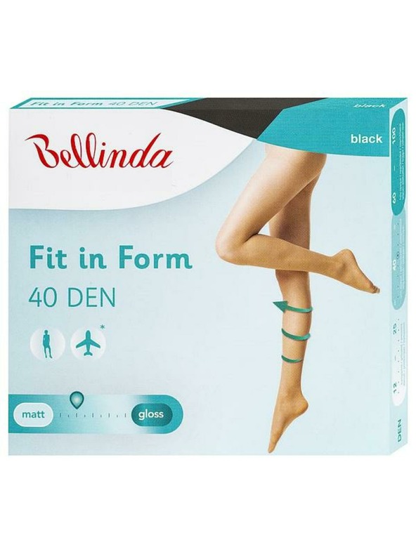 Bellinda FIT IN FORM 40 DEN - Punčochové kalhoty pro unavené nohy - černá