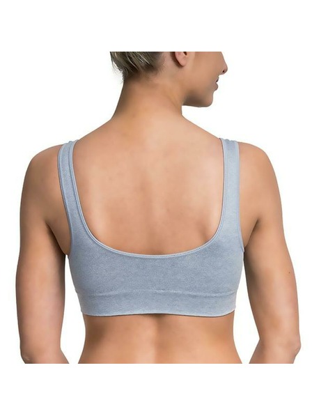 Bellinda EASY BRA - Dámská podprsenka bez kostic sportovního typu - šedá