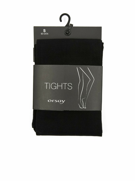 Orsay Černé dámské silonky 90 DEN ORSAY