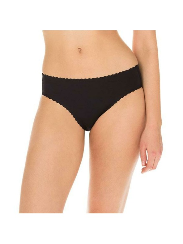 DIM Černé dámské bezešvé kalhotky Dim BODY TOUCH SLIP