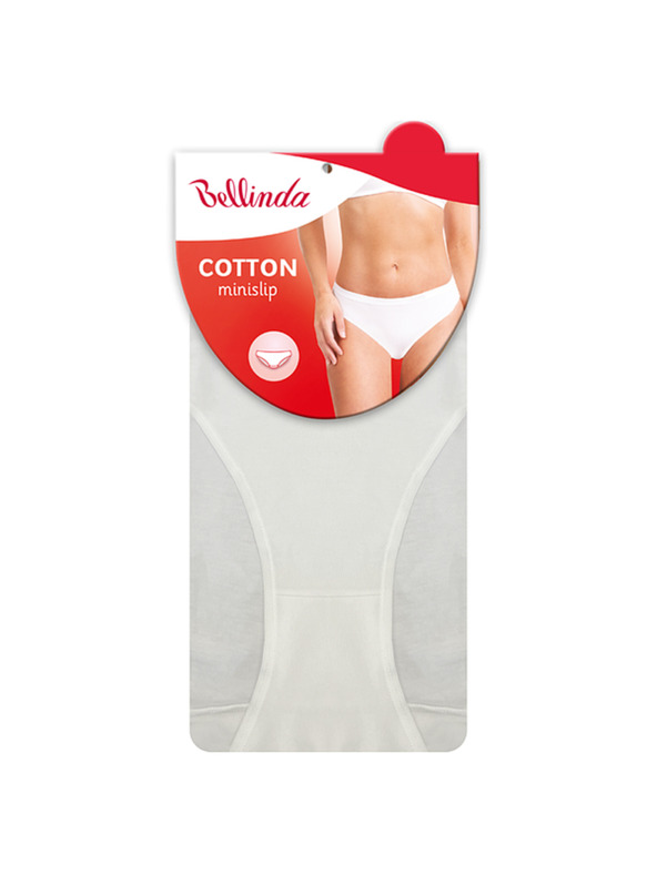 Bellinda Bílé dámské kalhotky Bellinda Cotton Minislip