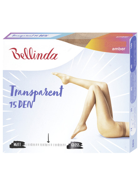 Bellinda Tělové punčochové kalhoty bez zesíleného sedu Bellinda TRANSPARENT