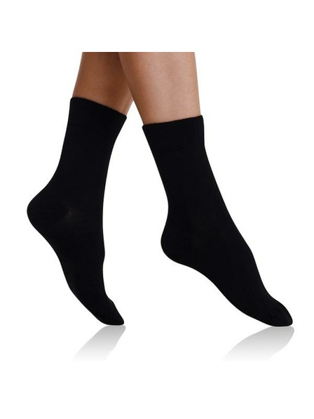 Bellinda Černé dámské ponožky Bellinda COTTON MAXX LADIES SOCKS