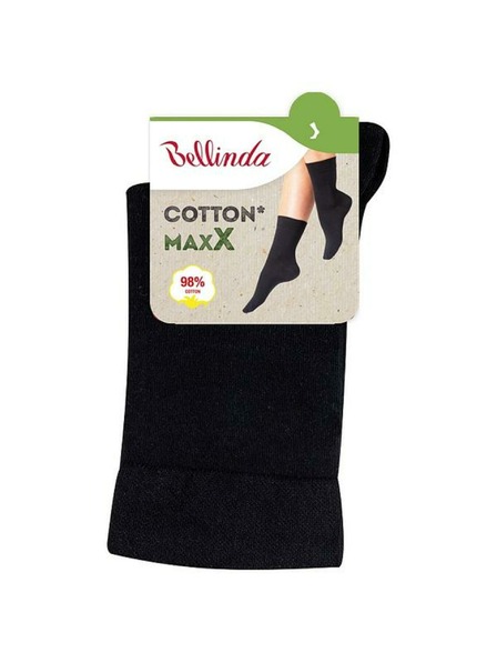 Bellinda Černé dámské ponožky Bellinda COTTON MAXX LADIES SOCKS