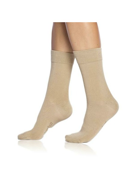 Bellinda Béžové dámské ponožky Bellinda BAMBUS COMFORT SOCKS