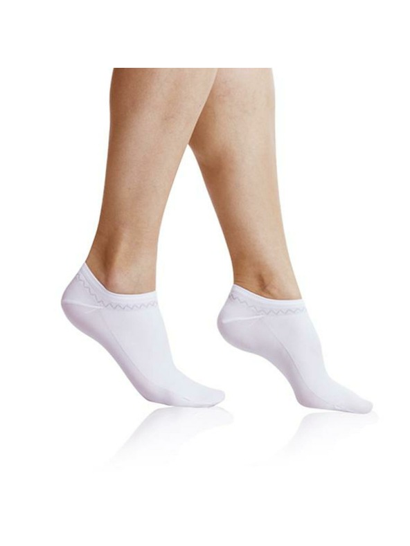 Bellinda Bílé dámské ponožky Bellinda FINE IN-SHOE SOCKS