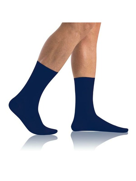 Bellinda Tmavě modré pánské ponožky Bellinda BAMBUS COMFORT SOCKS