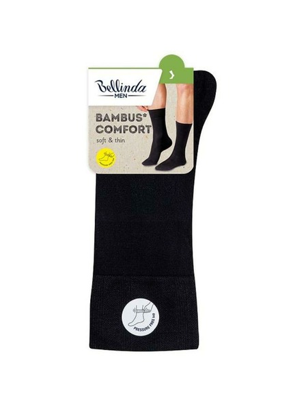 Bellinda Tmavě modré pánské ponožky Bellinda BAMBUS COMFORT SOCKS