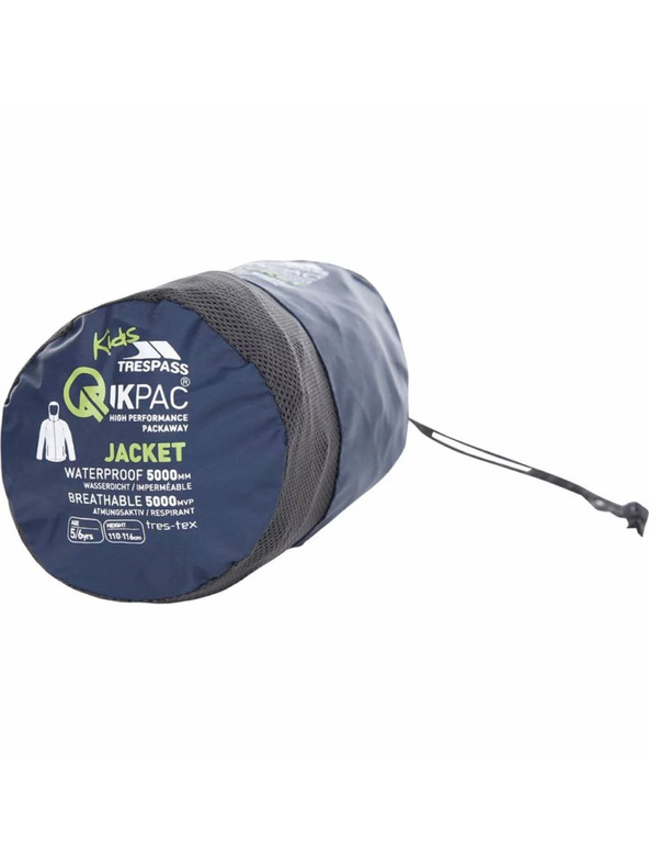 Trespass Dětská nepromokavá bunda Trespass QIKPAC X