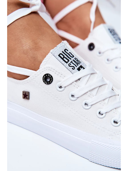 BIG STAR SHOES Dámské klasické tenisky Big Star - bílé