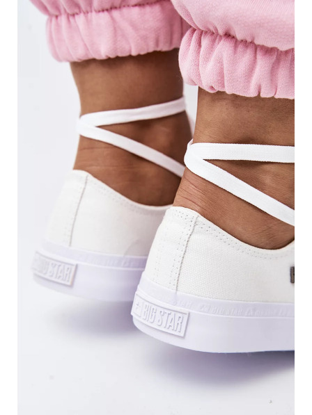 BIG STAR SHOES Dámské klasické tenisky Big Star - bílé