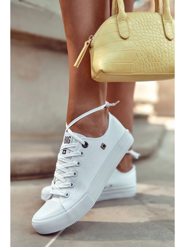 BIG STAR SHOES Dámské klasické tenisky Big Star - bílé