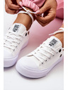 BIG STAR SHOES Dámské klasické tenisky Big Star - bílé