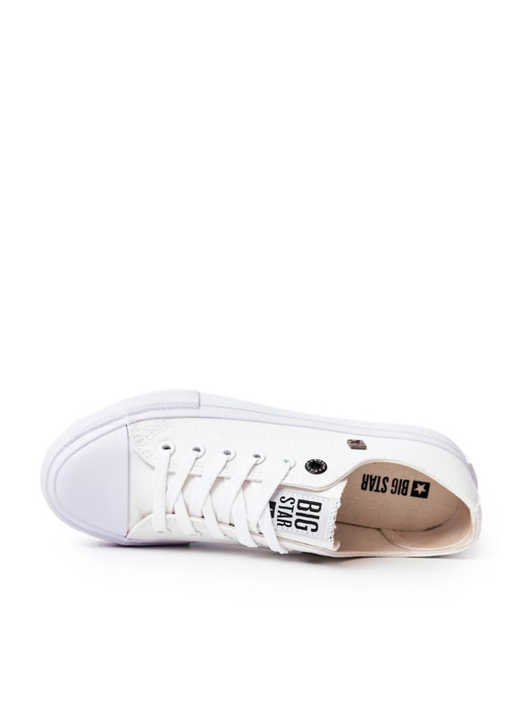 BIG STAR SHOES Dámské klasické tenisky Big Star - bílé