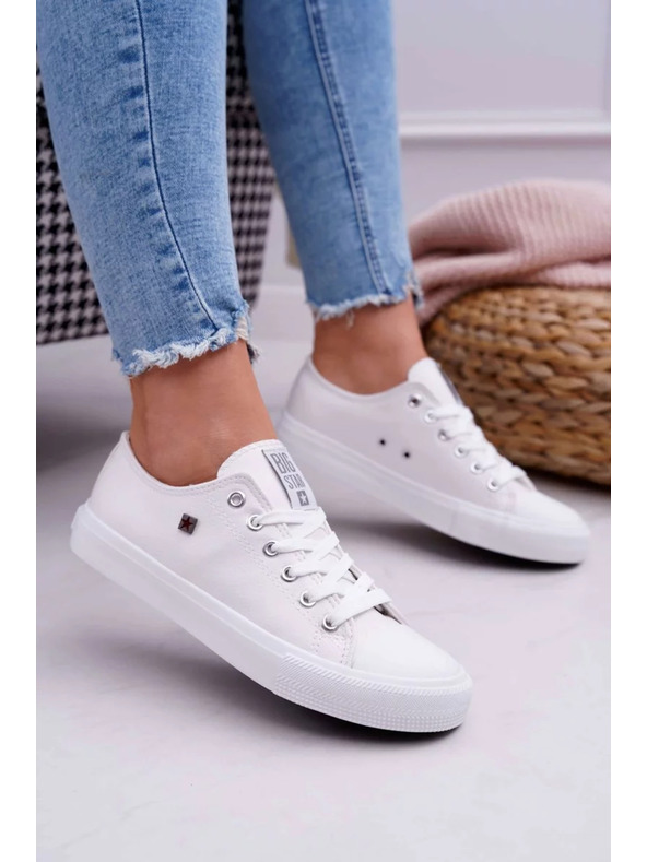 BIG STAR SHOES Dámské klasické tenisky Big Star - bílé