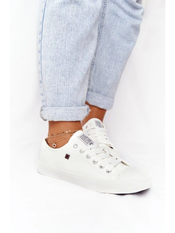 BIG STAR SHOES Dámské klasické tenisky Big Star - bílé