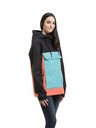 Meatfly Meatfly dámská street bunda Noah Mango / Black