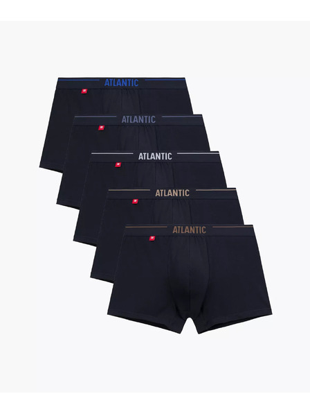 Atlantic 5-PACK Boxerky černé
