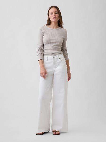 GAP Džíny Mid Rise Wide-Leg GAP