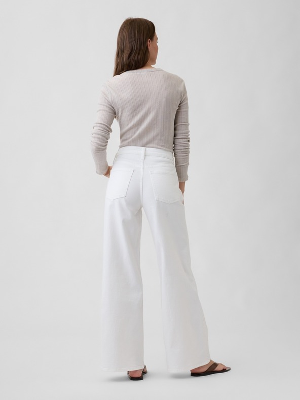 GAP Džíny Mid Rise Wide-Leg GAP