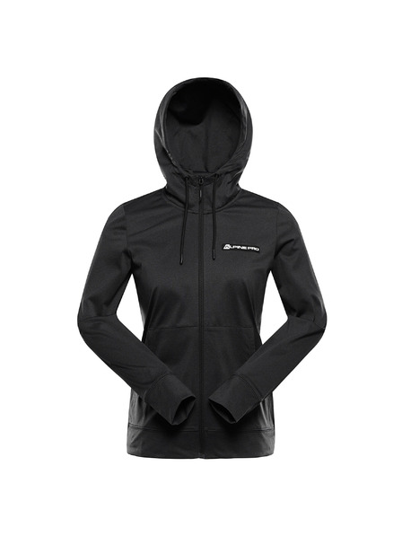 ALPINE PRO Dámská rychleschnoucí mikina s cool dry ALPINE PRO ORESA black