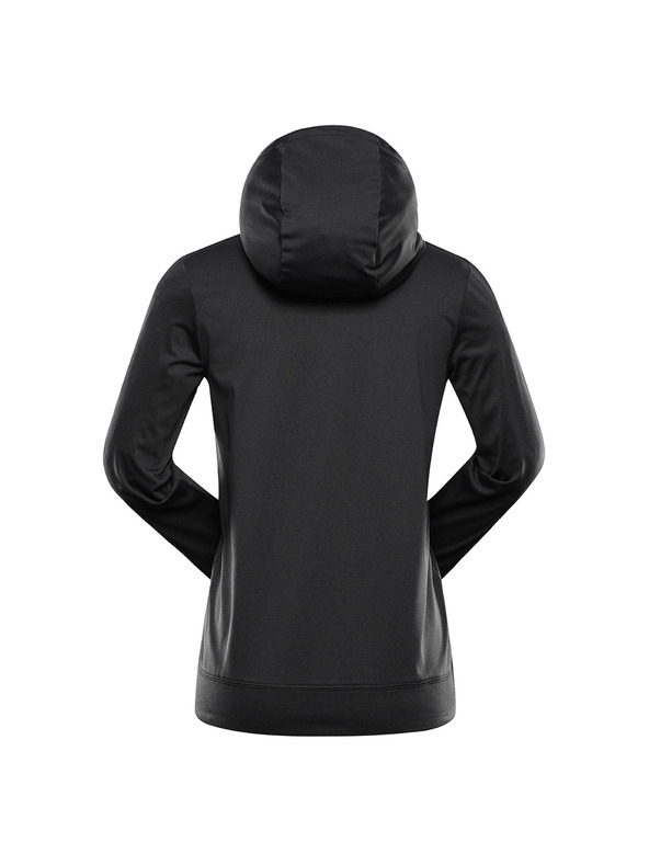 ALPINE PRO Dámská rychleschnoucí mikina s cool dry ALPINE PRO ORESA black