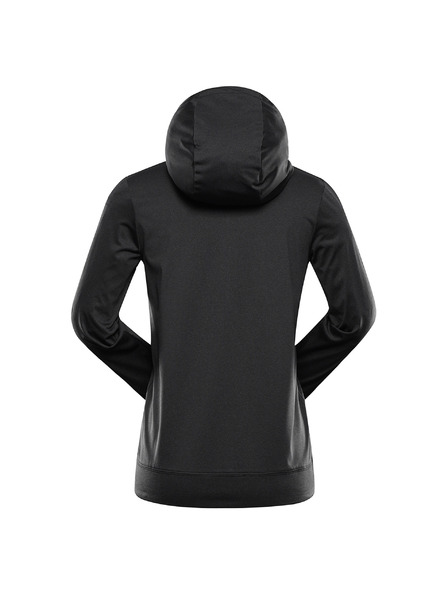 ALPINE PRO Dámská rychleschnoucí mikina s cool dry ALPINE PRO ORESA black