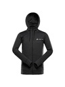 ALPINE PRO Pánská rychleschnoucí mikina ALPINE PRO ORES black