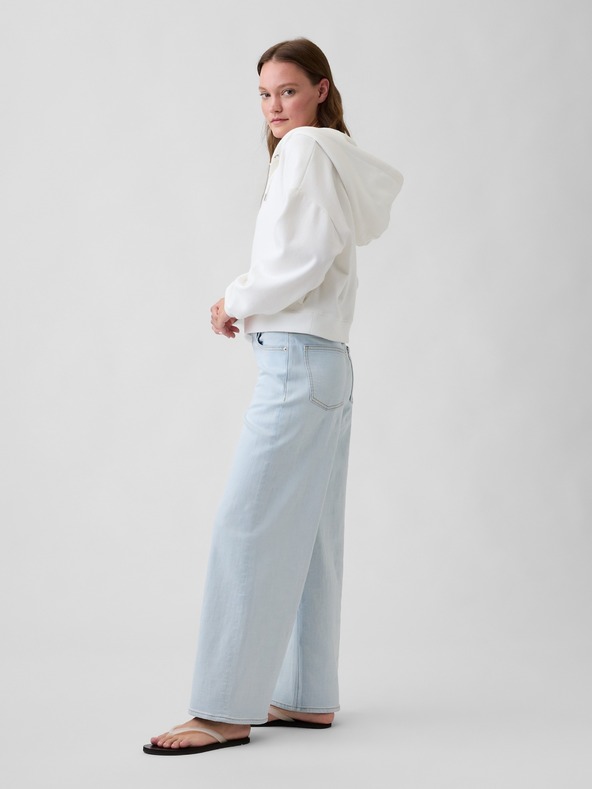 GAP Džíny Mid Rise Wide-Leg GAP