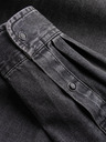 Ombre Clothing Černá pánská džínová košile Ombre Clothing