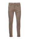 Ombre Clothing Béžové pánské chino kalhoty Ombre Clothing P1059