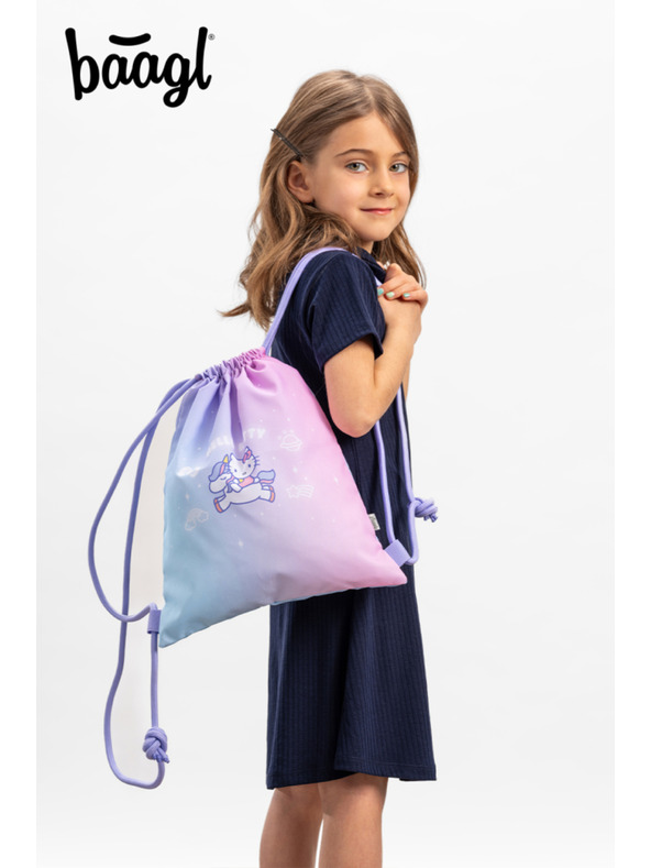 BAAGL  BAAGL Předškolní sáček Hello Kitty Unicorn GRS