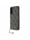 Guess Guess 4G Charm Zadní Kryt pro Samsung Galaxy A56 Brown