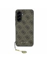 Guess Guess 4G Charm Zadní Kryt pro Samsung Galaxy A56 Brown