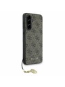 Guess Guess 4G Charm Zadní Kryt pro Samsung Galaxy A56 Brown